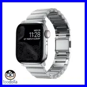 NOMAD Stainless Steel Band / Strap for Apple Watch 40mm / 41 mm, Silver
