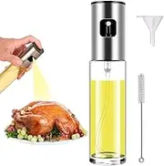 Oil Sprayer Mister for Cooking Olive Oil Spritzer for Air Fryer Vinegar Vegetable Oil Dispenser Portable Mini Kitchen Gadgets for Salad,Baking,Grilling,BBQ,Roasting