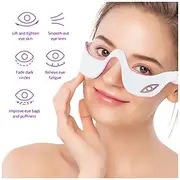 Smart Vibration Micro Current Pulse Infrared Heat Compress Eye Massager Fatigue Relieve Wrinkle Reduction Remove Dark Circle 3D