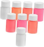 Tofficu 8PCS Luminous Body Paint Non Irritating Face Paint for Special Effects Quick Drying Fluorescent Pigment for Festivals Parties Halloween and Dance Events