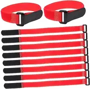 25pcs Tie Thick Yoga Straps for Stretching Adjustable Yoga Storage Yoga Mat Holders Yoga Mats Yoga Bag Strap Band Travel Workout Yoga Mat Straps for Carrying Red Blended