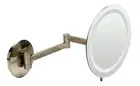 ALFI brand ABM9WLED Wall Mount Round 9" 5x Magnifying Mirror with Light