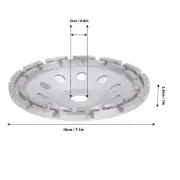 18CM Grinding Wheel For 180 Angle Grinder Segment Steel Saw Blade Disc For