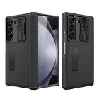 For Samsung Galaxy Z Fold6 Fold5 Case with Hinge Protection Slide Camera Cover