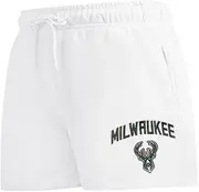 Pro Standard Women's NBA Milwaukee Bucks Classic Chenille Fleece Short
