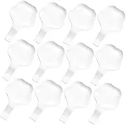 FOYTOKI 12Pcs Nail Art Display Boards Durable Color Mixing Trays Multi Purpose Manicure for Easy Nail Polish Mixing and Display