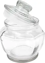 [GRIRIW] Large Capacity Glass Food Jar Sealed Pickle Storage Canister for Kitchen Use Transparent Glass Container for and Food Items