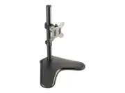 SIIG Height Adjustable Single Monitor Freestanding Desk Stand for 13 to 32"