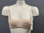 Cosabella Demi Bra 32B Beige Underwired Padded Push-up