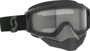 Scott Primal Black Snow Goggles, clear for Men One Size