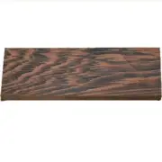 4x Sets Wenge Wood Knife Scale Handle Blanks Craft Woodworking Wood Turning 12cm