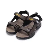 在飛比找ETMall東森購物網優惠-DIADORA 磁釦運動涼鞋 咖啡 DA71308 男鞋 鞋