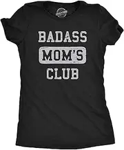 [Crazy Dog T-shirts] Funny Mom Shirts for Cool Moms with Hustle Sarcastic Mothers Day Tees with Funny Sayings