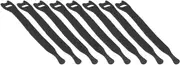 Mumusuki Hook & Loop Straps 25 Pieces of 25 Pcs Cable Ties Cable Attachment Cable Straps Easy Attach Cable Straps Fixing Cable Straps (15cm Per Pack)