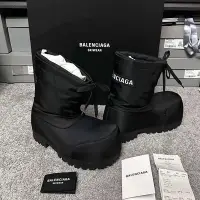 在飛比找Yahoo!奇摩拍賣優惠-Balenciaga 滑雪系列尼龍雪地靴#Balenciag