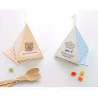 在飛比找蝦皮購物優惠-[Day's select] 可愛動物迷你三角造型紙盒 精美