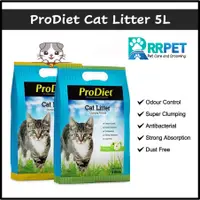 在飛比找蝦皮購物優惠-Rr Pet ProDiet 貓砂天然團塊貓砂 5L