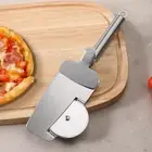 3In1 Stainless Steel Pizza Cutter Slicer Dough Pastry Pie Kitchen Baking Tool S