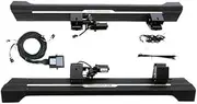 ADCCH Automatic Electric Power Side Step Running Board Compatible for Jeep Wrangler JK 2 Door Sahara Rubicon 2011 2012 2013 2014 2015 2016 2017