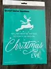 CHRISTMAS EVE NEW Chalk Couture Transfer RETIRED Stencil 8.5"x11"