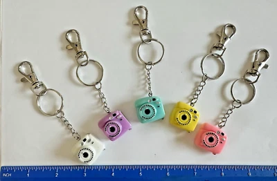 Dollhouse Kids Teens Backpack Purse Accssry 1 Random 4.5" Key Chain Camera Charm