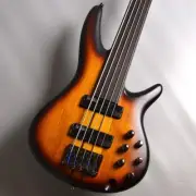 Ibanez Fretless Electric Bass 5 String Workshop SRF705-BBF Brown Burst Flat