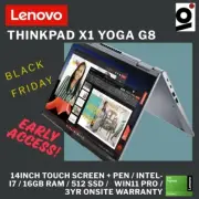 LENOVO ThinkPad X1 Yoga G8: i7/16GB/512SSD/ Win11 Pro /3YR - Back 2 Uni SALE!!!