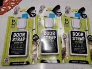 Door Buddy® Adjustable Door Strap & Latch (White 3 Pack)