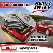 Protex Front + Rear Disc Brake Rotors for Volkswagen Crafter 06-11 (for: Volkswagen)