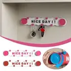 Traceless Dopamine Coat Racks Dopamine Door Behind Hooks for Home Decoration