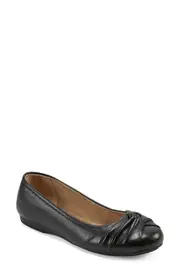 Earth® Jacci Ballet Flat in Black at Nordstrom, Size 5