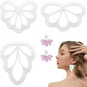 White Flowers Shape Polymer Clay Cutters For DIY Polymer Clay