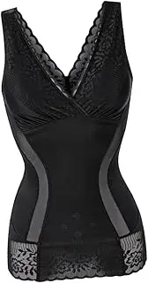 [DEARMAMY] Women Corset Ladies Tops Bodysuits Waist Belt Leotards for Women Bodysuit Body Suit Women's Belts Body Suits Corset Bustier Black