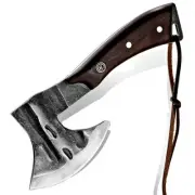Hatchet Axe Tomahawk Felling Survival Tactical Firewood Log Chopper Carbon Steel