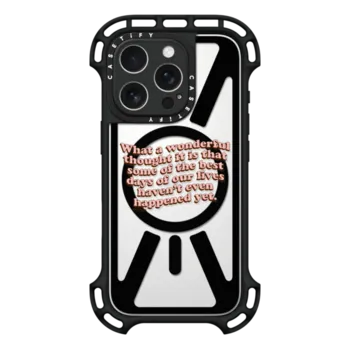 iPhone 16 Pro Ultra Bounce Case MagSafe Compatible Wonderful Thought iPhone Case by Quotes by Christie