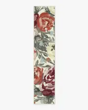 75' x 365' | Machine Washable Runner Rug | Kid & Pet Friendly | Indoor Rug | Camellia Currant Rug | Ruggable