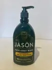 Men's Refreshing 2-in-1 Face & Body Wash 16 oz - Citrus + Ginger NEW-Great Wash!