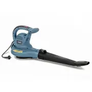 SENIX BLVE12-M 12 Amp Corded Electric 3-in-1 Leaf Blower/Vacuum/Mulcher, Blue