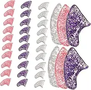 GANAZONO 60Pcs Colorful Cat Scratch Cat Claw Covers Lightweight Easy to Apply Furniture from Scratches Fun Design for Cat Accessories