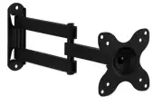 Mount-It! Small TV Monitor Wall Mount Arm | VESA Wall Mount Bracket | Fits 19...