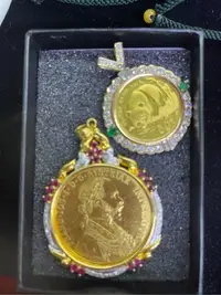 在飛比找Yahoo!奇摩拍賣優惠-老嫗的收藏 瞧瞧金幣設計豪華金幣 奥匈帝国1915年4杜卡特
