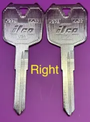 2 Key Blanks Kawasaki Ninja EX250 EX 250 Ninja 250R R 300 EX300 2020 2021 2022