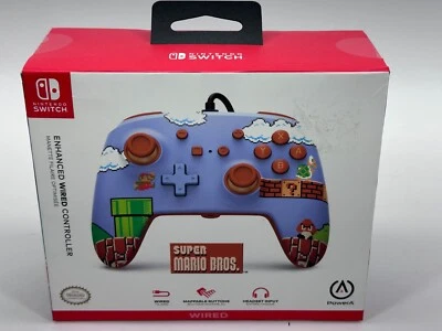 NEW Nintendo Switch PowerA Wired Controller Super Mario Bros.