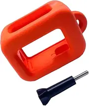 NovelGoal Floating Case Guard Protective Cage Housing Shell with Screw Compatible with Ace Pro2 Action Camera for Surfing Wakeboarding (Orange)