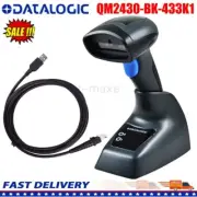 New Datalogic QuickScan QM2430-BK-433K1 Wireless 2D Barcode Scanner W/ USB Cable