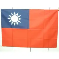 在飛比找PChome商店街優惠-台灣製 副6號國旗 棉布 中華民國國旗 /一面入(定570)