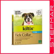 5 x Kiltix for Dogs Flea Tick Collar 66cm -FREE Combine+Tracking