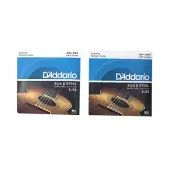 D'addario Guitar Strings 2 Pack EJ35 12-String Silk and Steel Folk