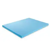 Zinus Mattress Topper Green Tea Infused Memory Foam+Medium+Cooling Blue (King)