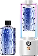 Aromatherapy Diffuser, Wall Mounted Oil Dispenser, 1.96x8.66 Inches Smart Cordless Air Freshener, Many-Level Adjustable Modes for Home, Yoga Room, Nursery, Toilet and Hotel Use
